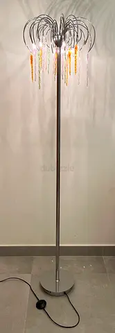 Floor Lamp with Crystal