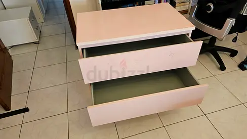 IKEA Chic Pink 3-Drawer Dresser for Your Home