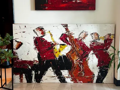 2m wide wall hanging