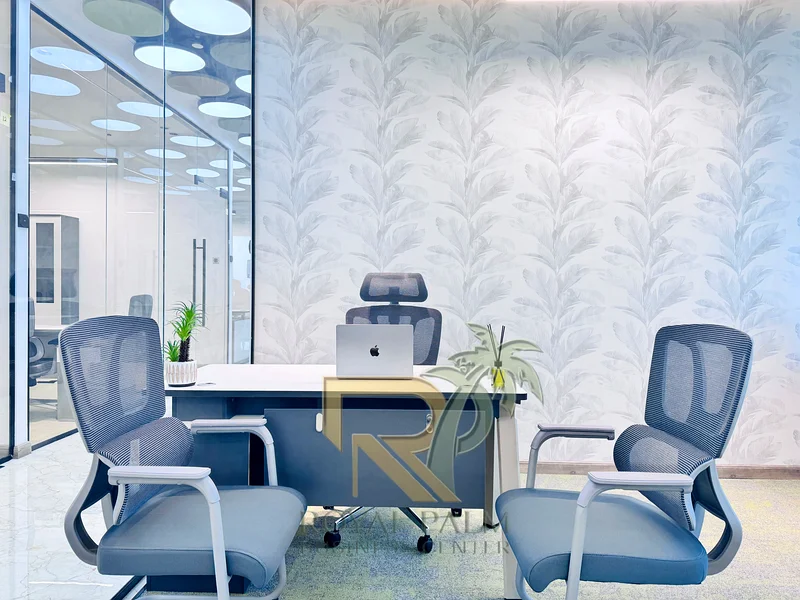 Desk Space with EJARI | 24/7 Biometric Access | FREE Unlimited Bank Labor Inspections |Premium Tower64051355547777111