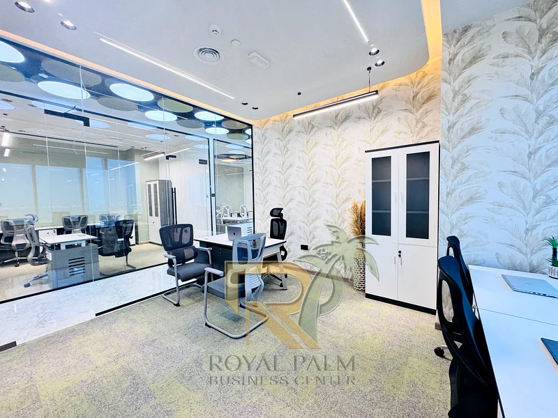 Desk Space with EJARI | 24/7 Biometric Access | FREE Unlimited Bank Labor Inspections |Premium Tower64051355547777114