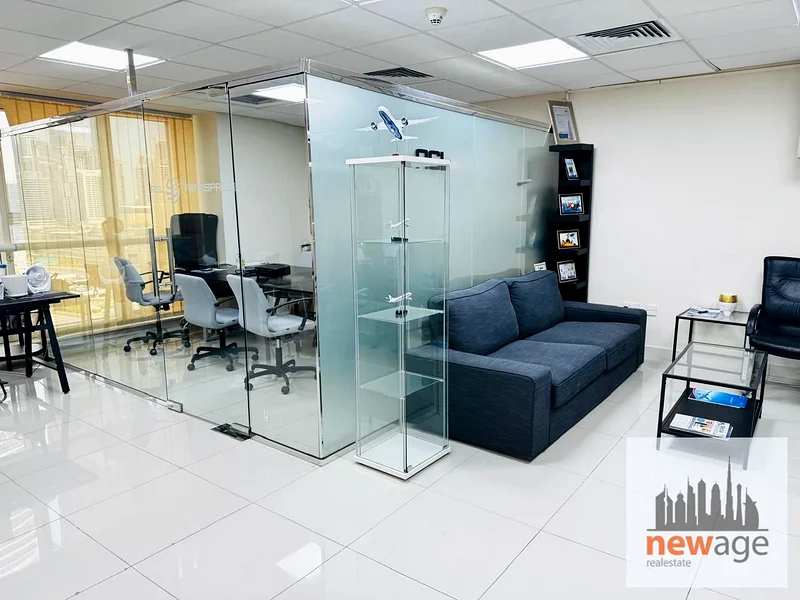 Fitted With Glass Partition Office Available For RENT In Cluster C, Jumeirah Lake Towers(JLT)64071282203009111
