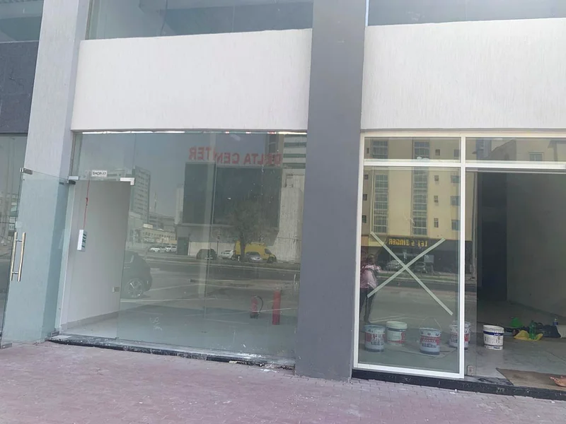 New shops for rent in Al Jurf 1 - First tenant - Prime location near Ajman University64073784545538113