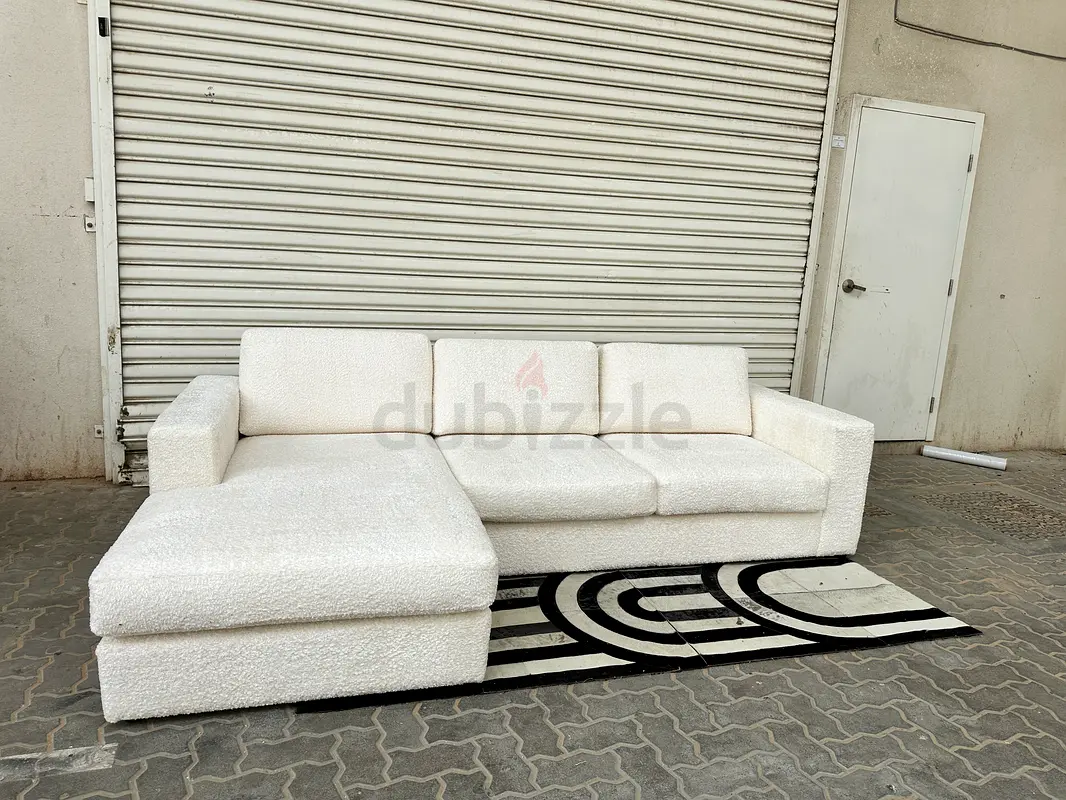 Stylish L-Shaped Sofa (Home Centre) for Sale Perfect for Any Living Room