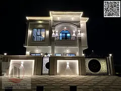 Villa for sale in Ajman – Al Helio Area – Near to Sheikh Mohammed Bin Zayed Road, 5 Master rooms