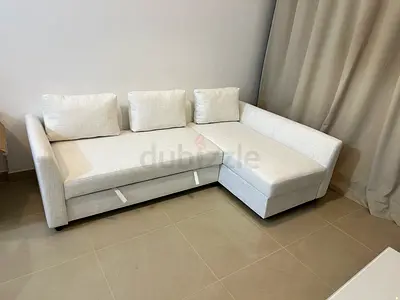 Ikea holmsund l shape sofa bed w storage