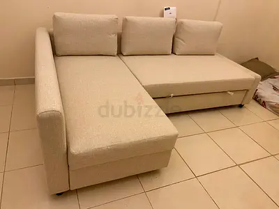Ikea friheten corner sofa bed with storage