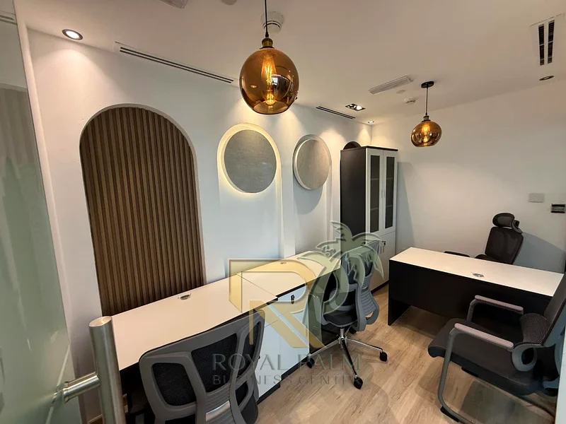 مكاتب شركة مع استقبال أنيق ومنطقة صالة | بالقرب من المترو | موقع متميز64069085918594110