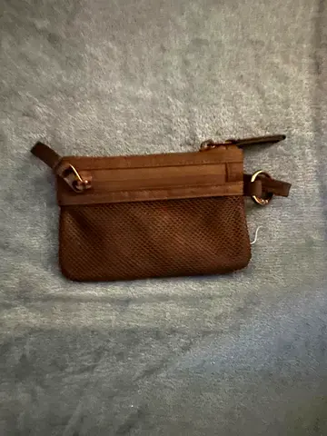 Small. Stylish Brown Pouch for Every Occasion