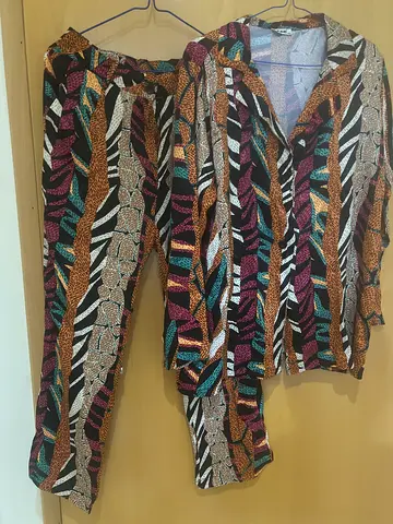 Stylish Womens Multi-Patterned Couplet Set