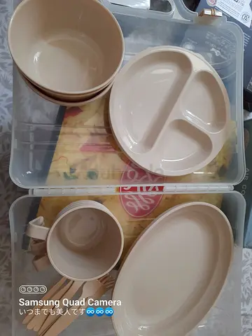 Eco-Friendly outdoor Tableware Set - Perfect for camping Urgent sale