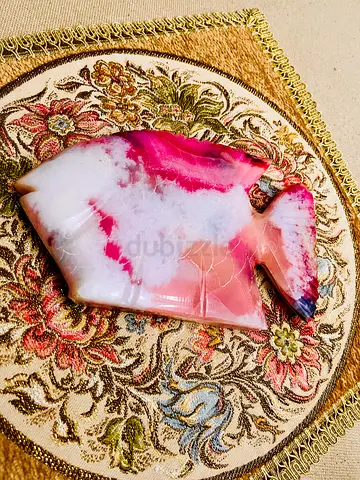 Large Genuine Apricot Pink Agate Gem Home decor/ collectible aqeeq longines rado montblanc omega ap