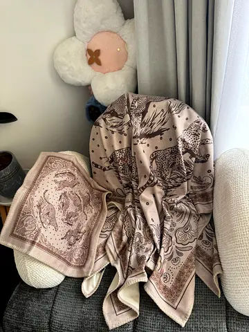 Hermès super master wool blanket