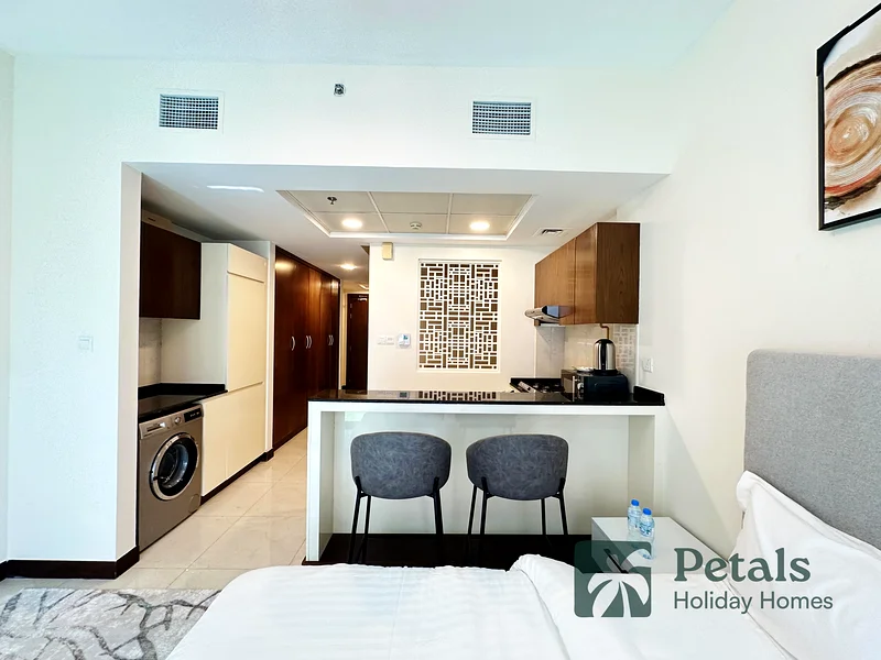 Modern Studio Retreat with Lounge Vibes in Villa Myra, JVC! ✨🌟64050358522115114