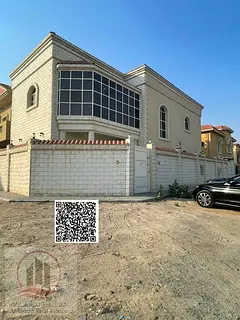 Villa for rent in Al Muwaihat 3, Ajman, 5 rooms, a living room, an excellent location, with electric