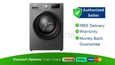 Hisense Washing Machine 8KG Fully Automatic ● Brand New | 1 Year Warranty | FREE Delivery || SHJ9875