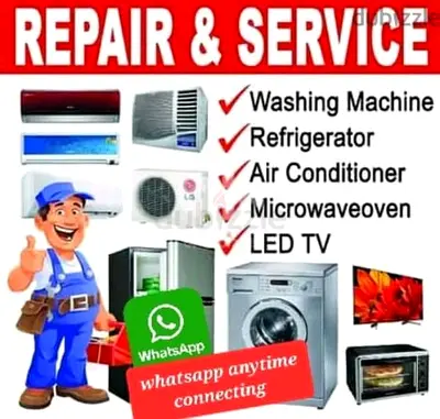 FRIDGE,WASHING MACHINE,AC,REPAIR.