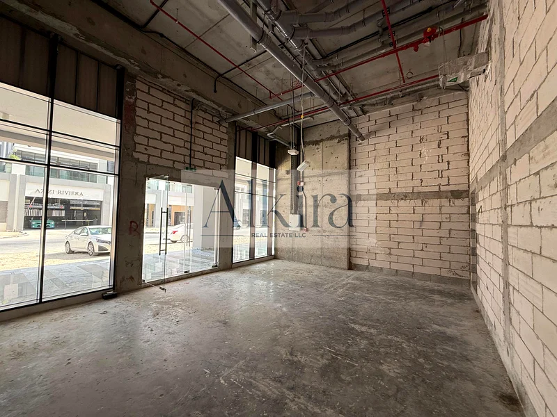 Retail Shop for Lease | Shell & Core | Brand New | Azizi Riviera,Meydan Dubai64065483541633110