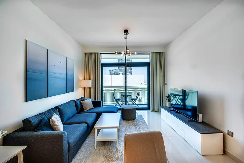 Bright and cozy 1bedroom with panoramic view in Beachfront64050688620161114