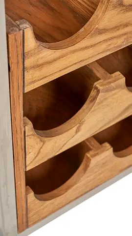 Stylish Venom Wine Rack on Wheels - Perfect for Your Home Bar