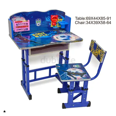 Kids Study Desk and Chair Set - Perfect for Little Learners!