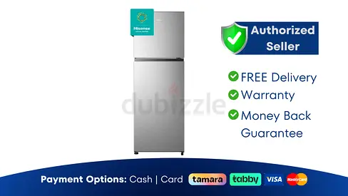 Hisense Refrigerator 328L Top Mount ● Brand New | 1 Year Warranty | FREE Delivery | AD8612