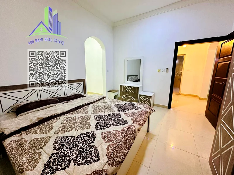 Furnished room and hall - monthly rent in Al-Jarf, opposite Nesto and behind Delta Center, 3500 including bills and internet64050247628675114