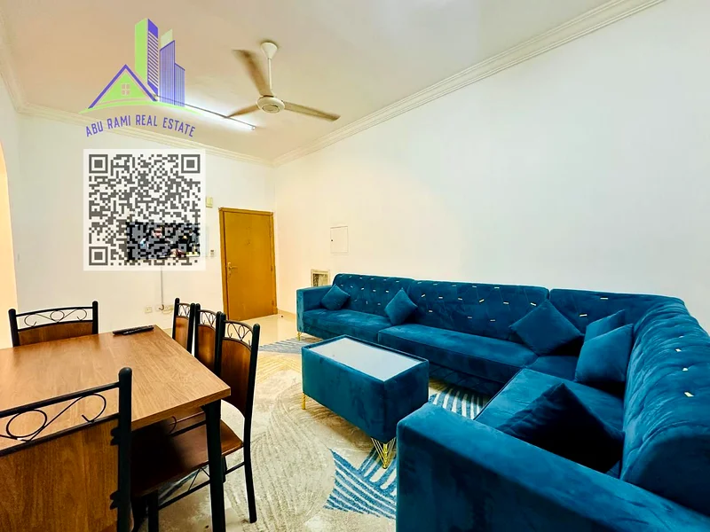 Furnished room and hall - monthly rent in Al-Jarf, opposite Nesto and behind Delta Center, 3500 including bills and internet64050247628675113