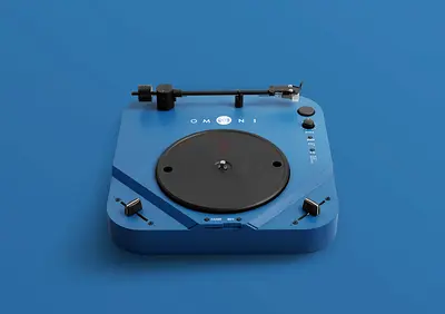 OMNI - PORTABLE DVS TURNTABLE