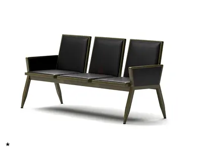 Elegant Modern Sofa with Sleek Lines