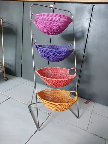 Kitchen organiser Bucket for onion potato garlic