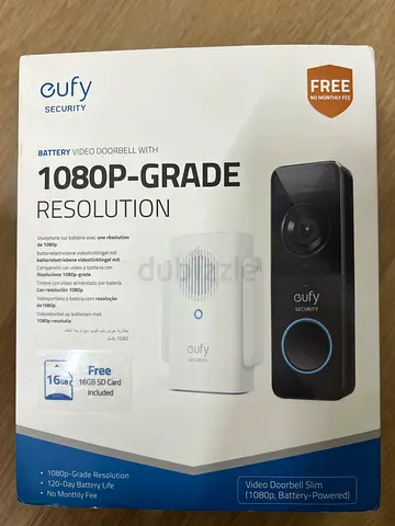 Eufy Security 1080P Wireless Video Doorbell