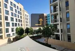 "Spacious Studio with Balcony &amp; Garden View for Rent in Uptown Al Zahia"