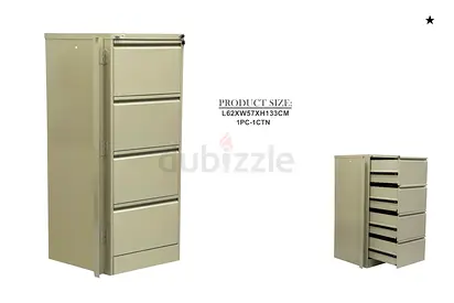 Sturdy Metal Office Cabinet for Sale