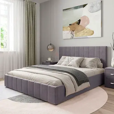 Stylish Modern Bed with Elegant Design