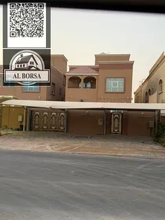 For sale, a residential investment villa in Al Muwaihat 1, Ajman, 5 bedrooms, a living room, two hal