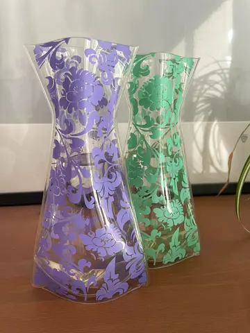Colorful Floral Decorative Vases