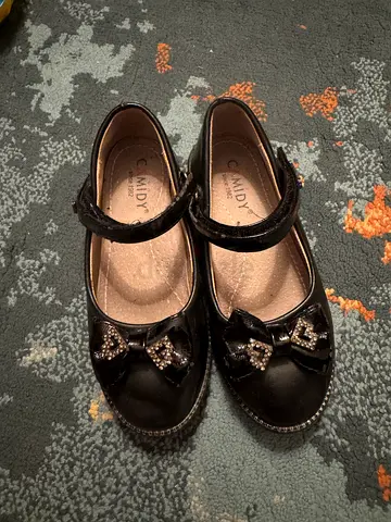 School shoes black 28size