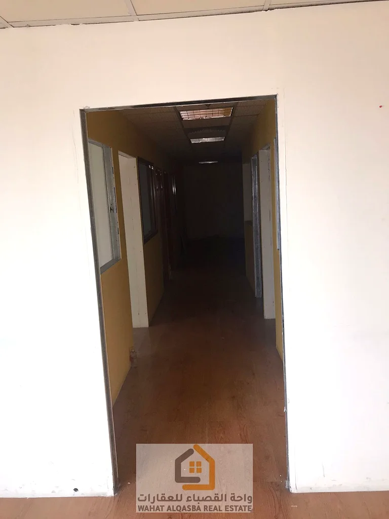 🔹 A distinctive office for annual rent in a vital location and a modern building, and air conditioning is free for the owner in Sharjah 🔹64057469476099112