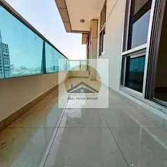 Family building 2 BHK+ 3 bathroom with balcony and parking free with all facilities in Al Nahda Duba