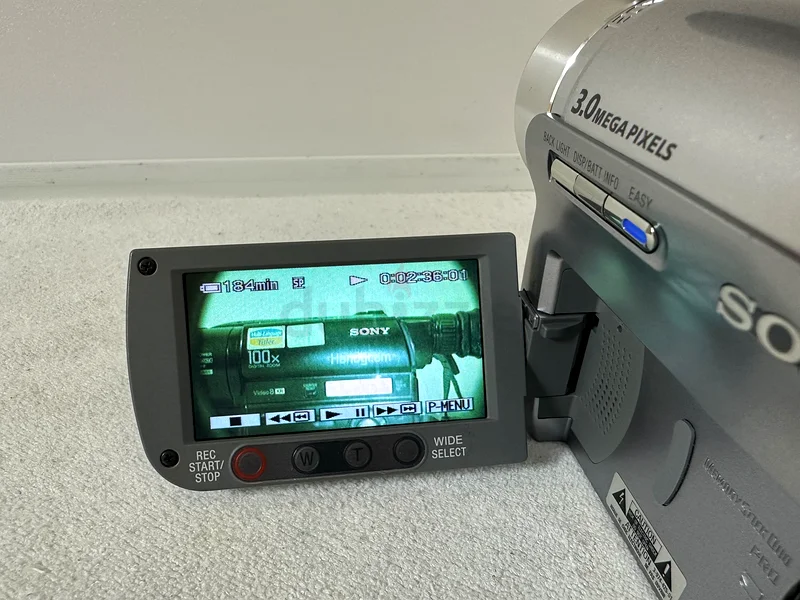 動作OK】ナイトショットok SONY Handycam DCR-HC96 日本語のみ］ソニー