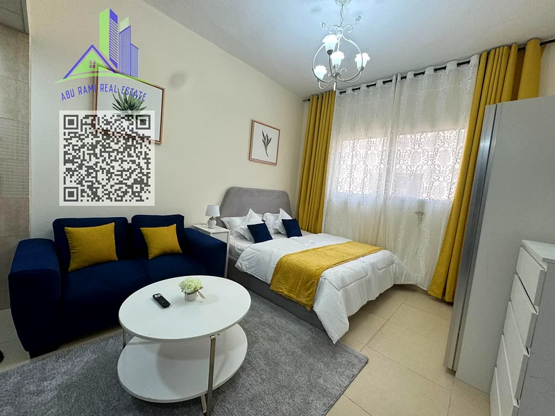 Furnished studio for monthly rent in Ajman Al Yasmeen Towers, Al Jurf 264050247656065112