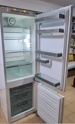 Miele latest model built-in bottom freezer refrigerator