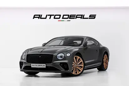 2022 Bentley Continental GT Speed W12 | GCC Specs | Very Low Mileage | Fully Loaded | 6.0L W12