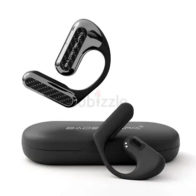 BADENBURG EarStereo 1 Open Ear Wireless Headphones Bluetooth Earbuds 60 Hours Playtime 15.4 mm Bio