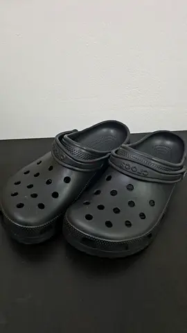 Stylish Black Crocs for Ultimate Comfort size
