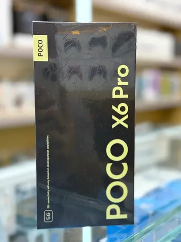 POCO X6 Pro 5G Black 12GB RAM 512GB ROM