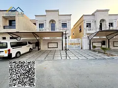 Your dream villa, two floors and a roof, on Sheikh Mohammed bin Zayed Road, directly behind services