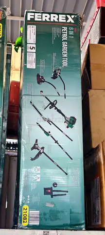 Versatile 6-in-1 Petrol Garden Tool by Ferrex