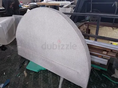 Elegant Curved Upholstered Headboard for Perfect Bedroom Style